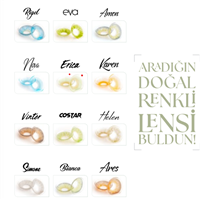 Rocio Numarasız Renkli Lens fiyatları